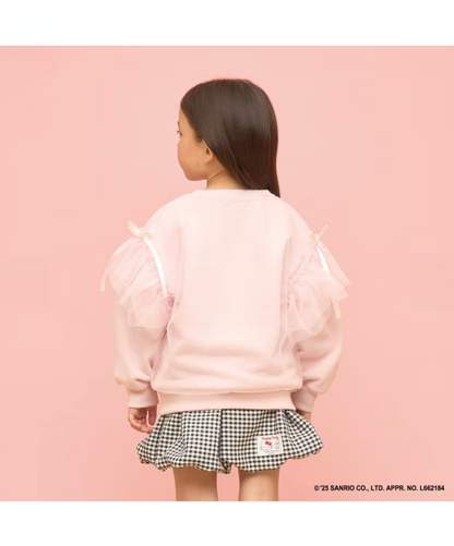 【Lycee mine】 🎀澎澎網紗拼接上衣（柔軟舒適 / 吸濕快乾）