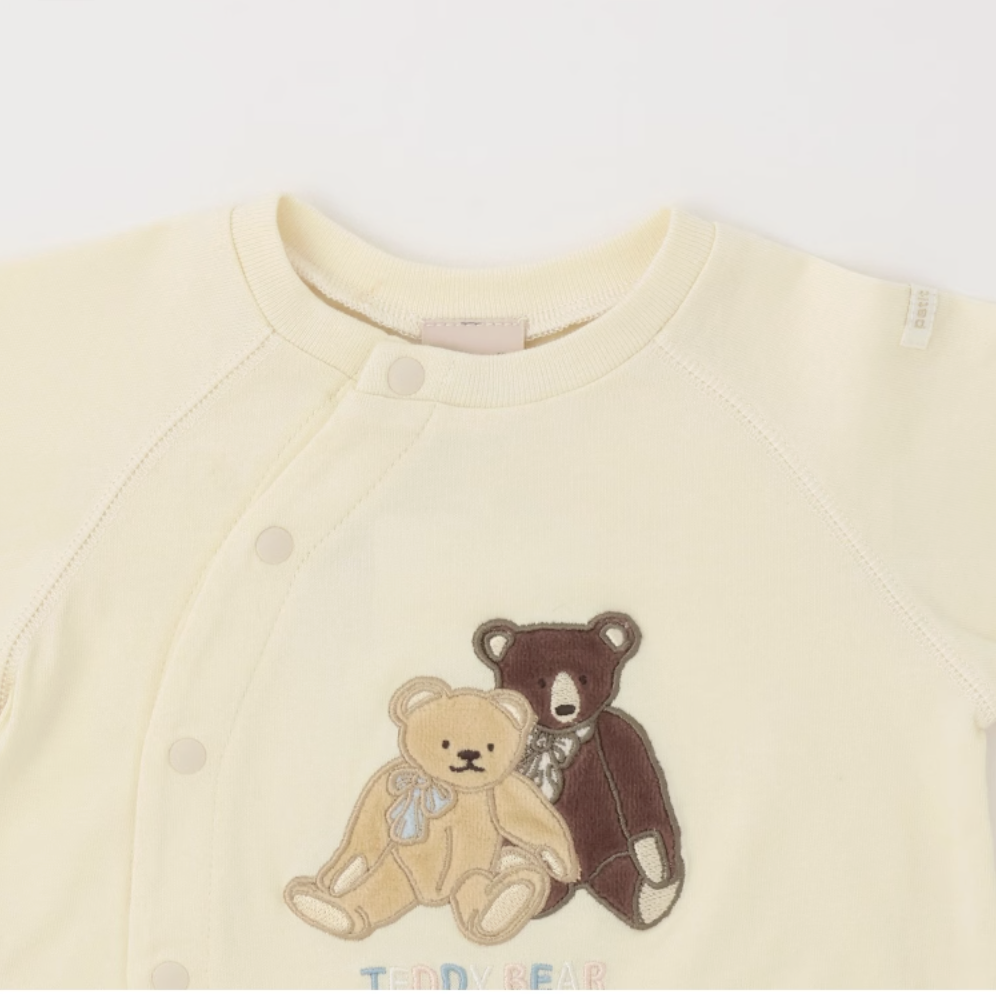 🧸【Teddy Bear】可愛立體貼布 2WAY 連身服