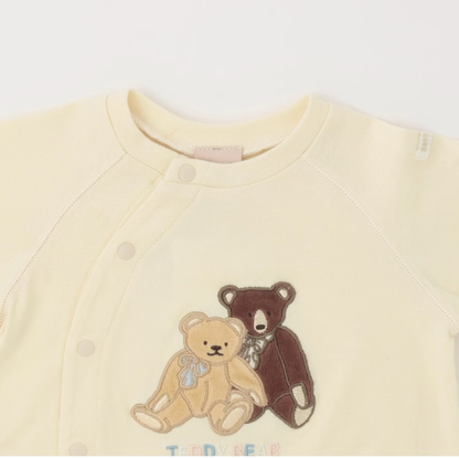 🧸【Teddy Bear】可愛立體貼布 2WAY 連身服