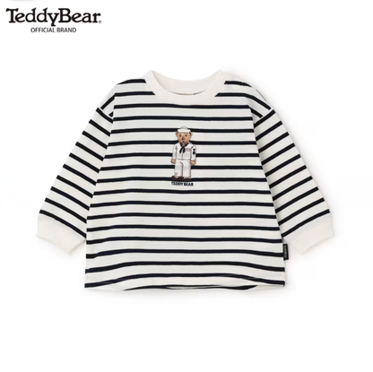 🧸【Teddy Bear】刺繡圖案 長袖T恤
