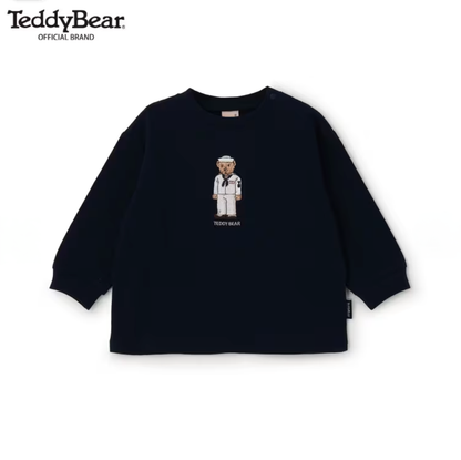 🧸【Teddy Bear】刺繡圖案 長袖T恤