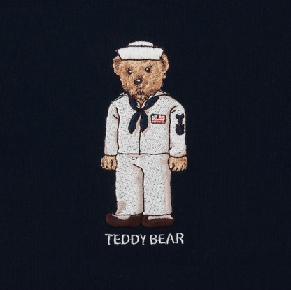 🧸【Teddy Bear】刺繡圖案 長袖T恤