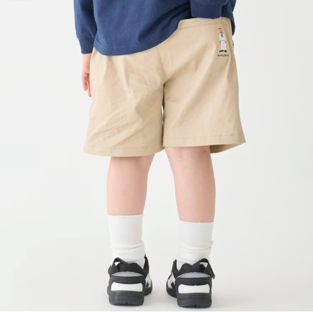👖【Teddy Bear】純棉質感 寶寶五分褲｜休閒百搭款