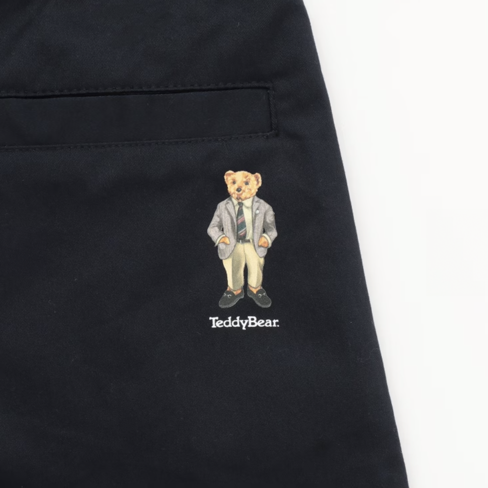 👖【Teddy Bear】純棉質感 寶寶五分褲｜休閒百搭款