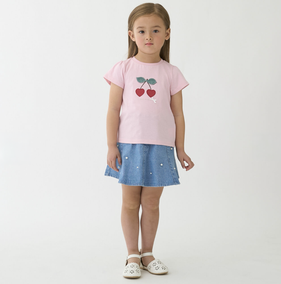 【petit main】貼花（Appliqué）圖案混款 T 恤 🎀