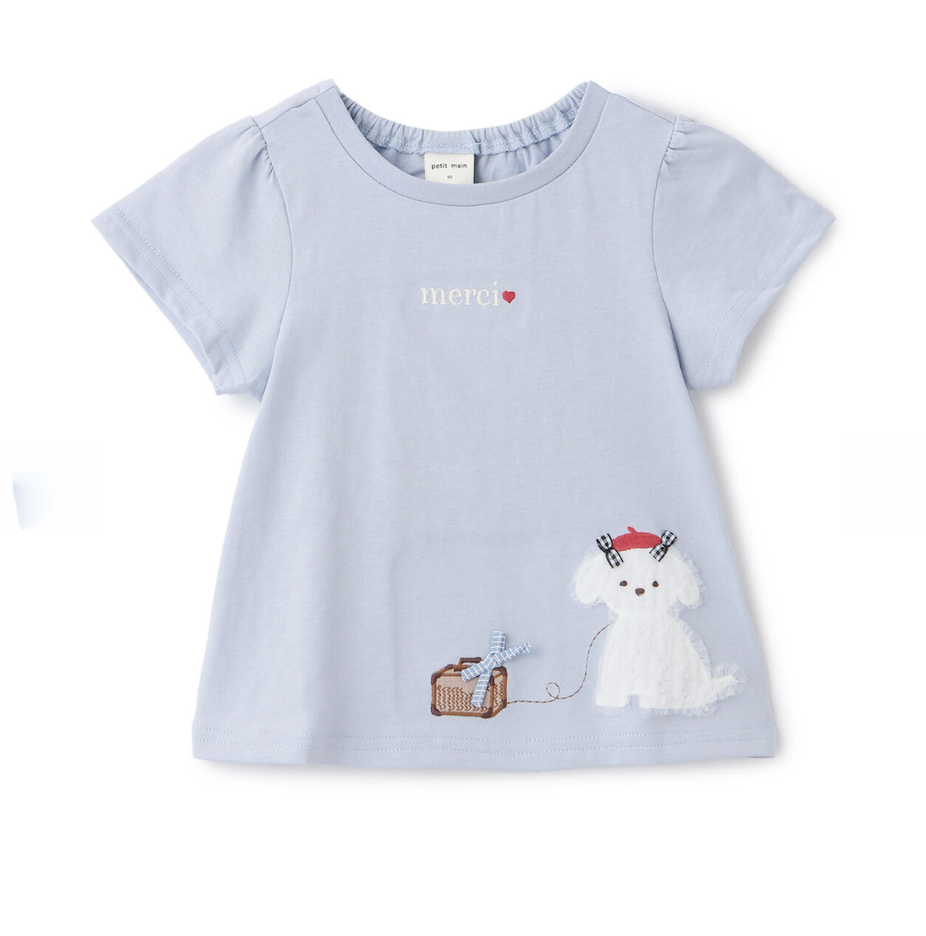 【petit main】貼花（Appliqué）圖案混款 T 恤 🎀