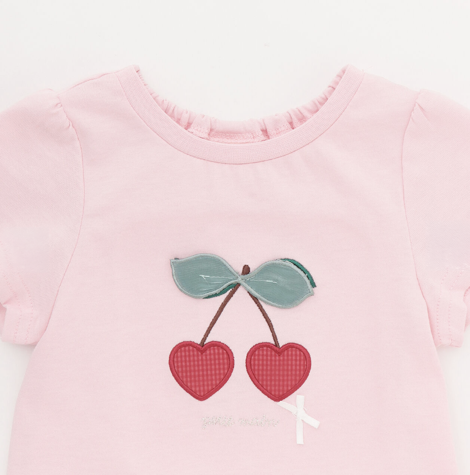 【petit main】貼花（Appliqué）圖案混款 T 恤 🎀