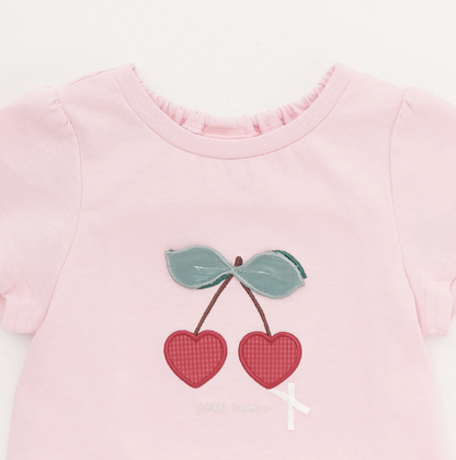 【petit main】貼花（Appliqué）圖案混款 T 恤 🎀