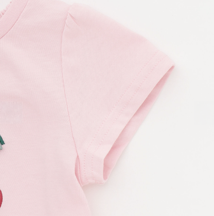 【petit main】貼花（Appliqué）圖案混款 T 恤 🎀