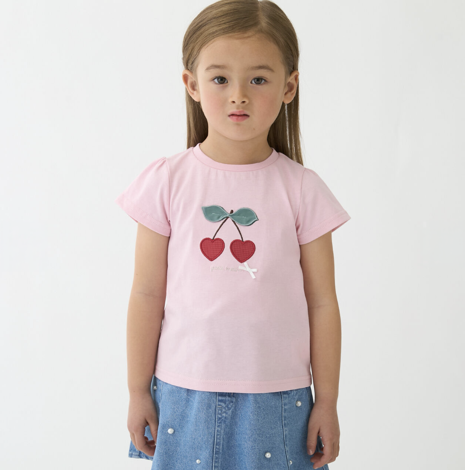 【petit main】貼花（Appliqué）圖案混款 T 恤 🎀