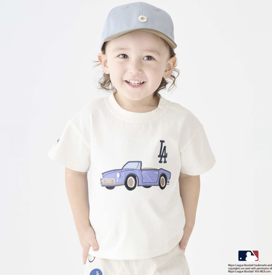 【petit main】【MLB】Car Appliqué 圖案T恤 🚗👕