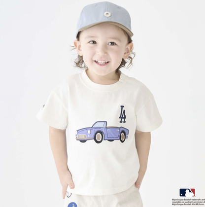 【petit main】【MLB】Car Appliqué 圖案T恤 🚗👕