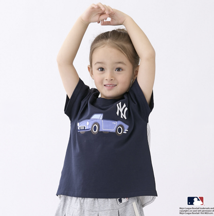 【petit main】【MLB】Car Appliqué 圖案T恤 🚗👕