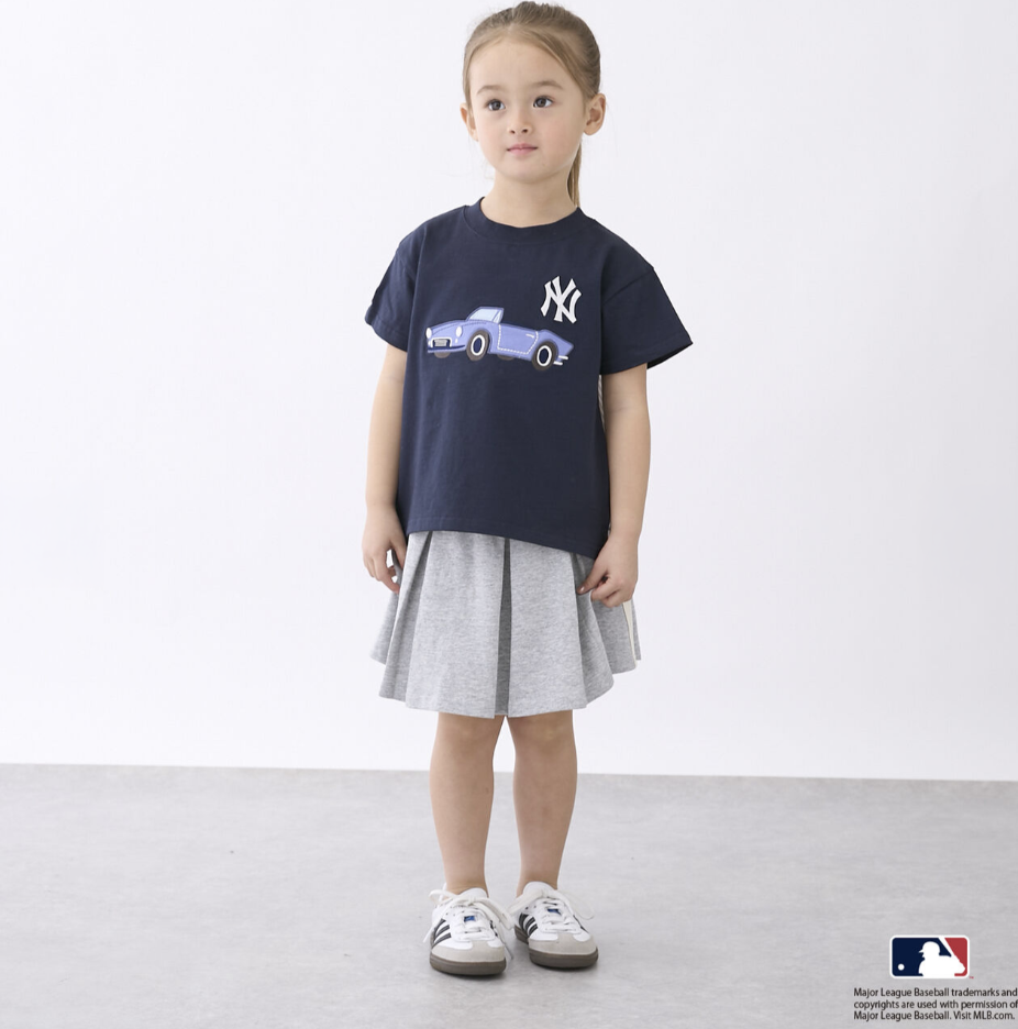 【petit main】【MLB】Car Appliqué 圖案T恤 🚗👕