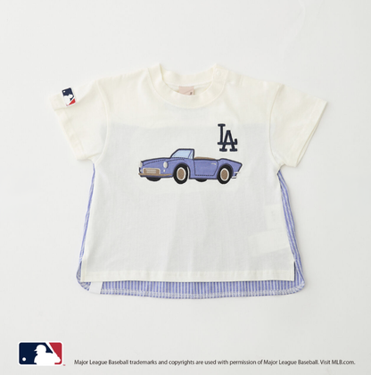 【petit main】【MLB】Car Appliqué 圖案T恤 🚗👕