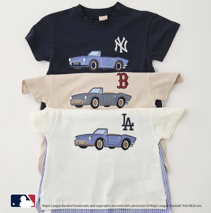 【petit main】【MLB】Car Appliqué 圖案T恤 🚗👕