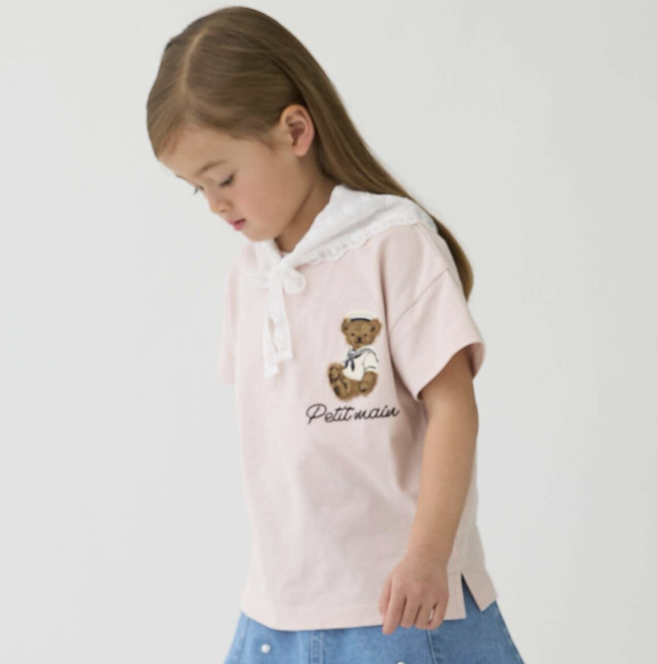 【petit main】小熊短袖T恤 🐻⚓👕