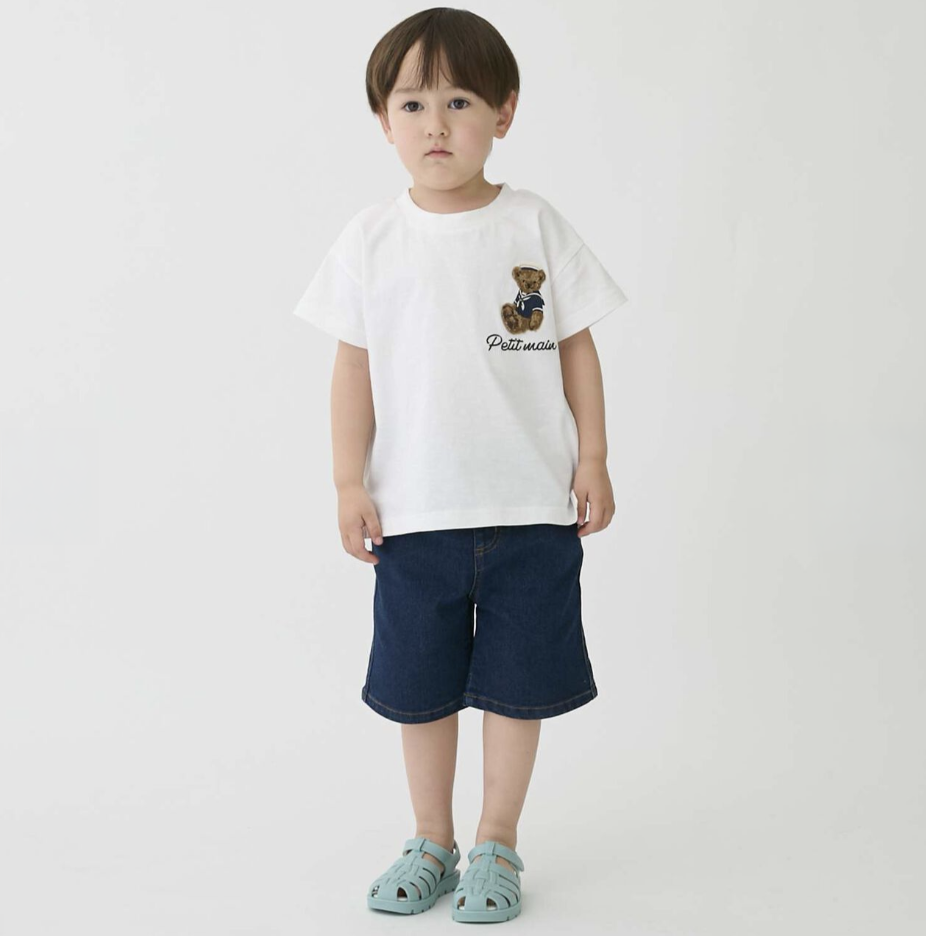【petit main】小熊短袖T恤 🐻⚓👕