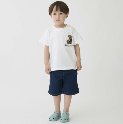 【petit main】小熊短袖T恤 🐻⚓👕