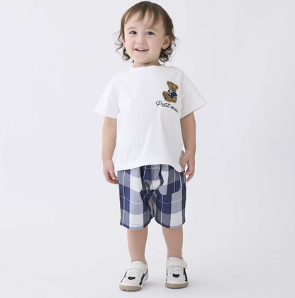 【petit main】小熊短袖T恤 🐻⚓👕