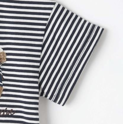 【petit main】小熊短袖T恤 🐻⚓👕