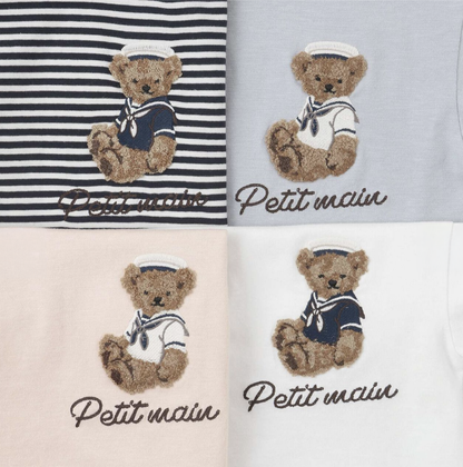 【petit main】小熊短袖T恤 🐻⚓👕