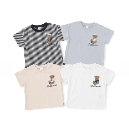 【petit main】小熊短袖T恤 🐻⚓👕
