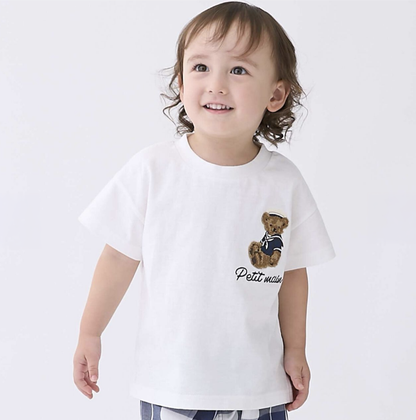 【petit main】小熊短袖T恤 🐻⚓👕