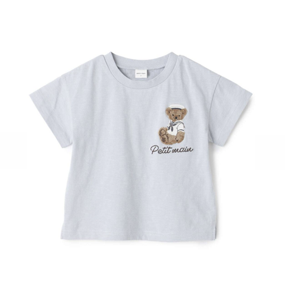 【petit main】小熊短袖T恤 🐻⚓👕