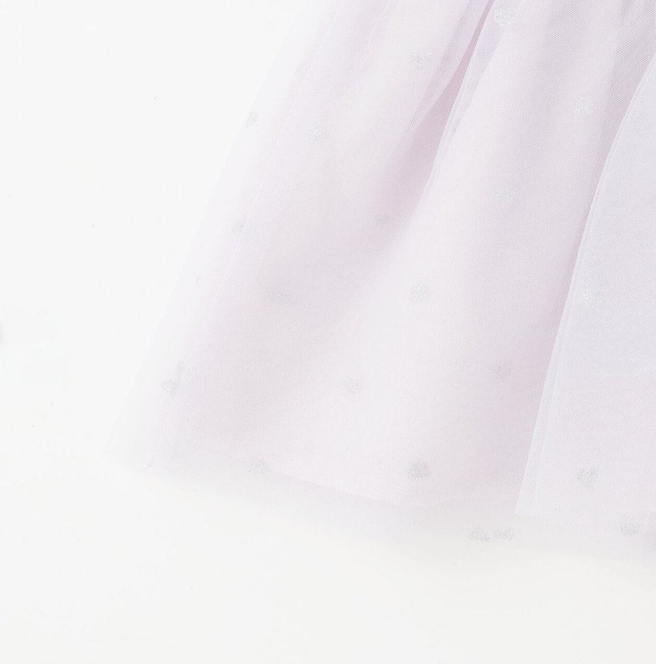 【petit main】薄紗拼接荷葉邊娃娃衫 👗✨