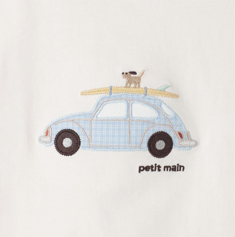 【petit main】遊艇／汽車 短袖T恤 ⛵🚗🧵