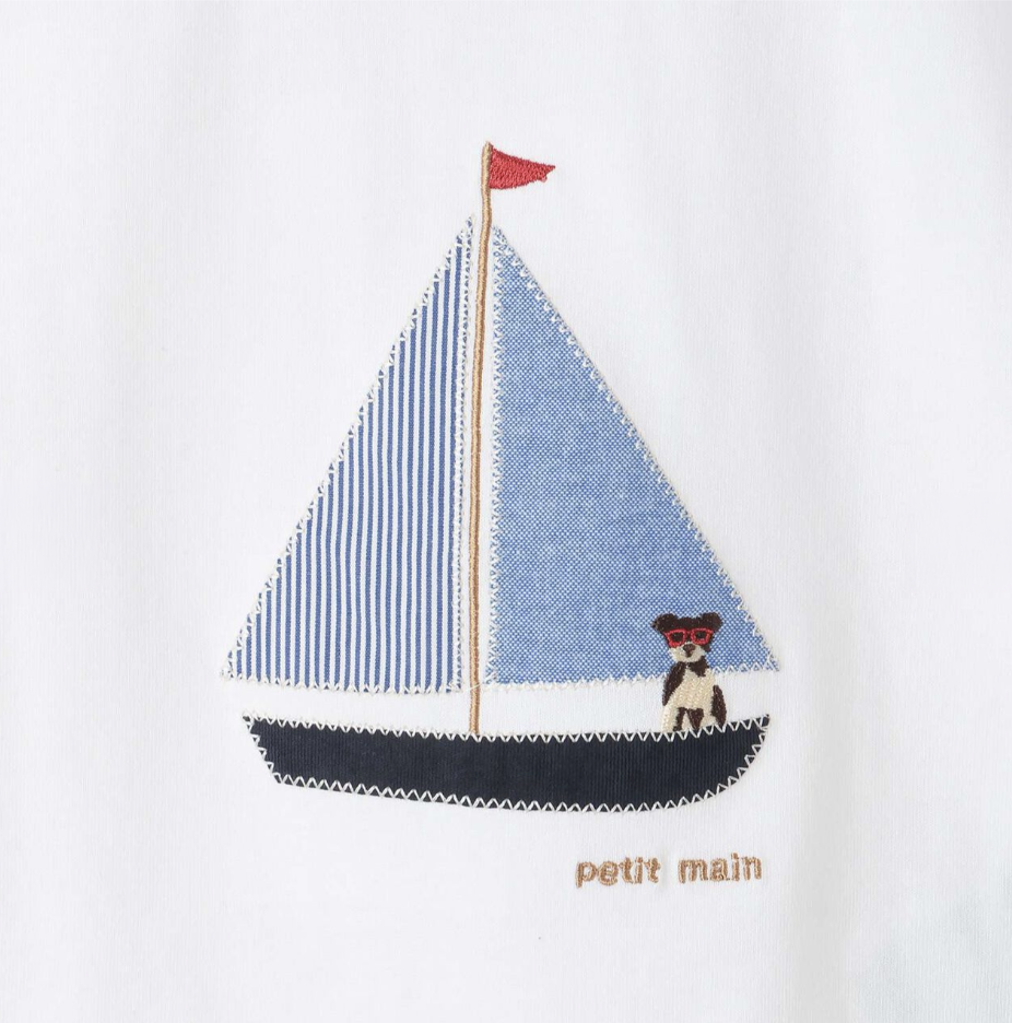 【petit main】遊艇／汽車 短袖T恤 ⛵🚗🧵