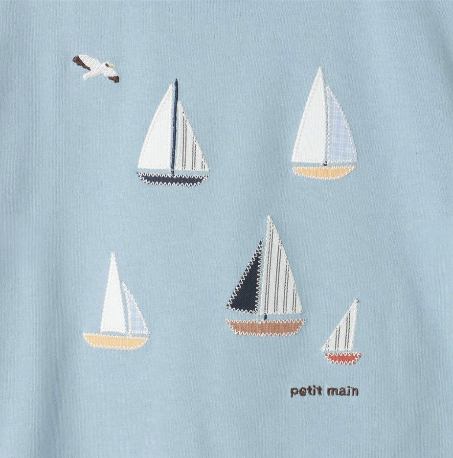 【petit main】遊艇／汽車 短袖T恤 ⛵🚗🧵