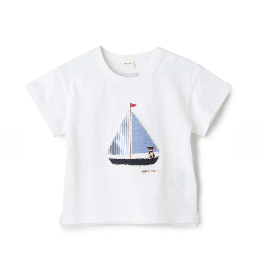 【petit main】遊艇／汽車 短袖T恤 ⛵🚗🧵