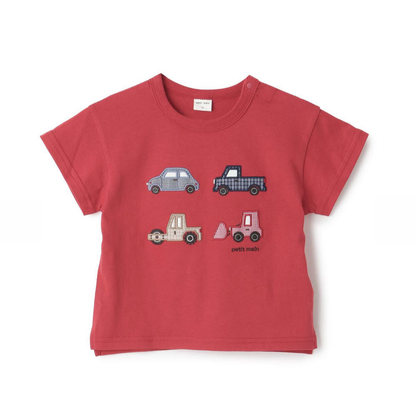 【petit main】遊艇／汽車 短袖T恤 ⛵🚗🧵