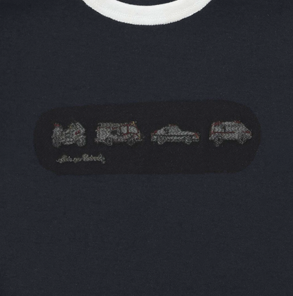 【petit main】工程車圖案長袖上衣 🚜✨