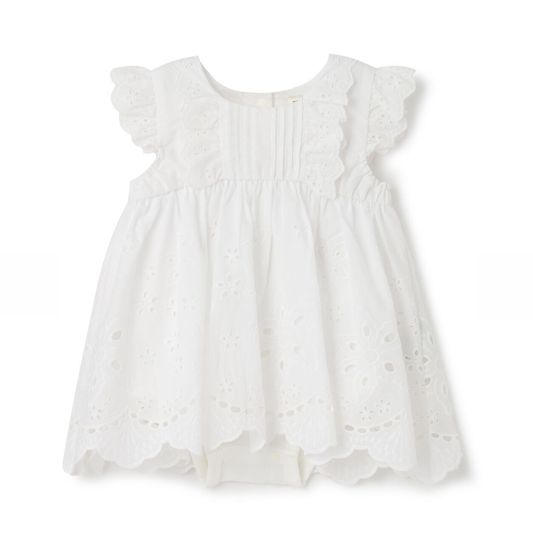 【petit main】罩蕾絲連身包屁衣（Romper）🤍👶