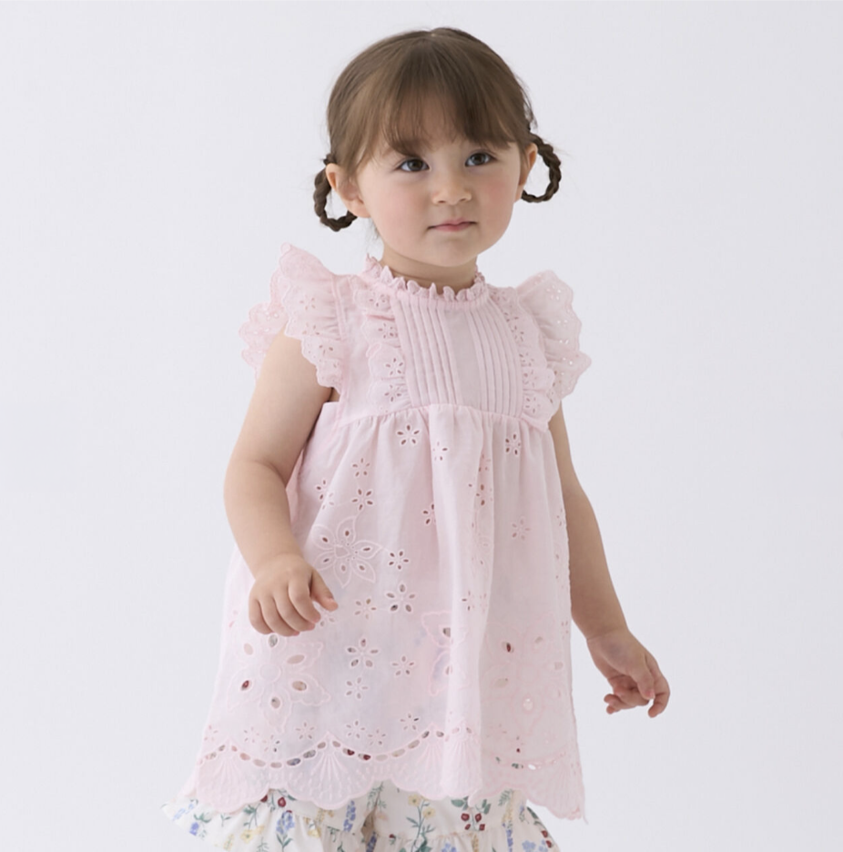 【petit main】罩蕾絲連身包屁衣（Romper）🤍👶