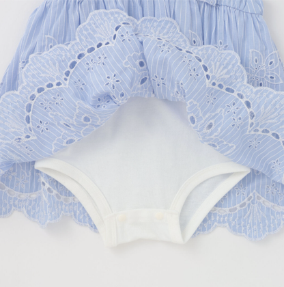 【petit main】罩蕾絲連身包屁衣（Romper）🤍👶