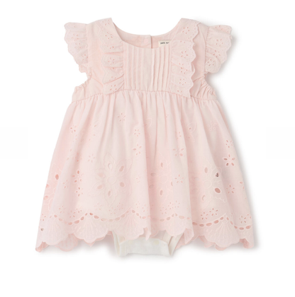 【petit main】罩蕾絲連身包屁衣（Romper）🤍👶