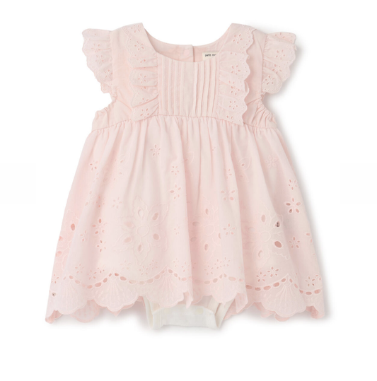 【petit main】罩蕾絲連身包屁衣（Romper）🤍👶