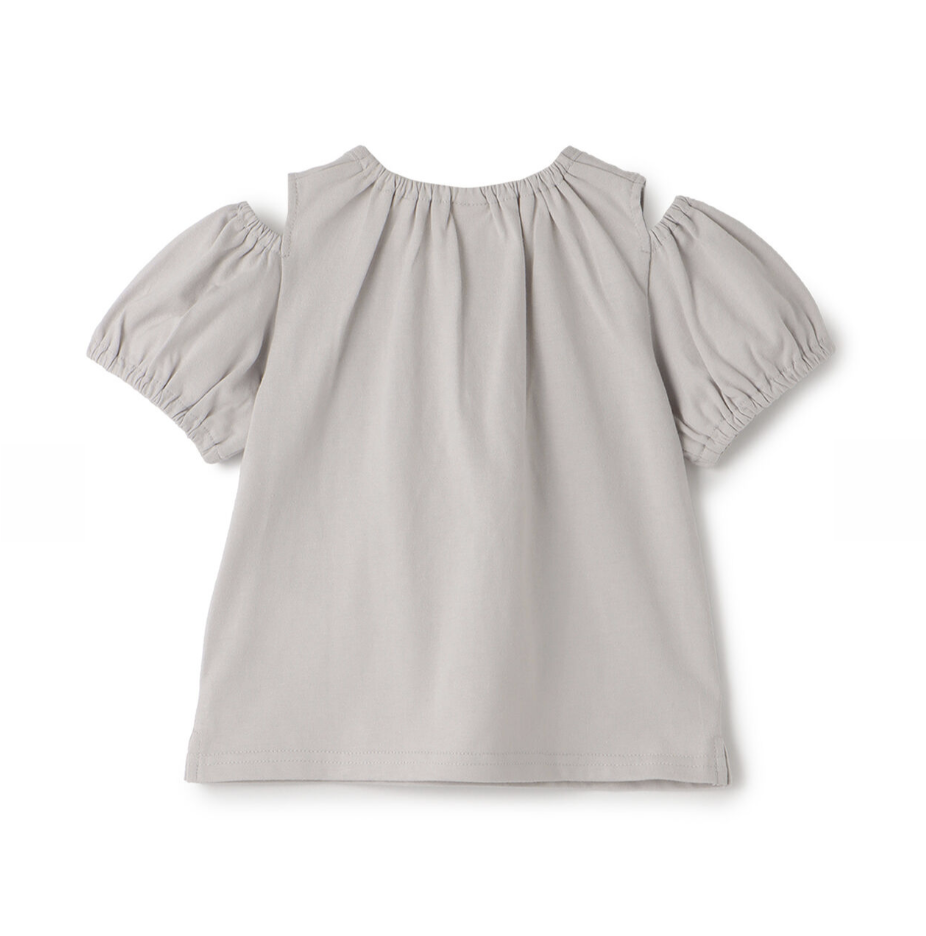 【petit main】蝴蝶結露肩T恤 🎀👕