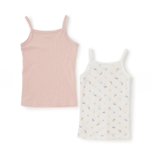 【petit main】網眼背心內衣2件組 🧺✨