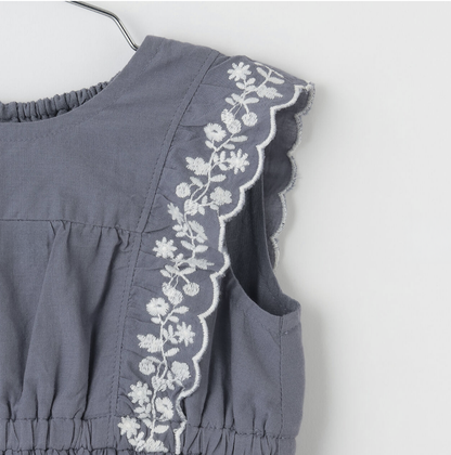 【petit main】印度棉刺繡連身裙 👗🧵