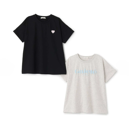 【Lycee mine】【100%純棉】女童百搭重複穿 A字版型T恤 2件組／兩件組 👕👕🌿