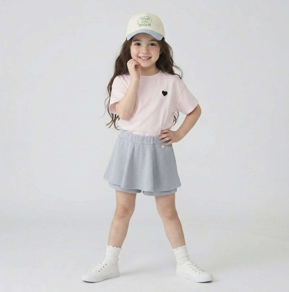 【Lycee mine】【100%純棉】女童百搭重複穿 A字版型T恤 2件組／兩件組 👕👕🌿