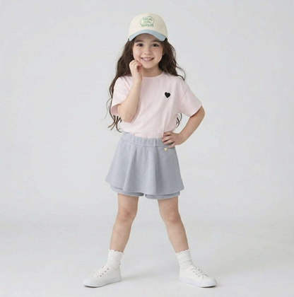 【Lycee mine】【100%純棉】女童百搭重複穿 A字版型T恤 2件組／兩件組 👕👕🌿