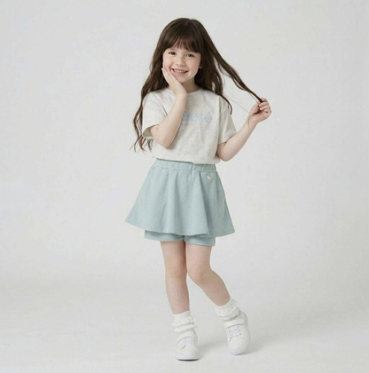 【Lycee mine】【100%純棉】女童百搭重複穿 A字版型T恤 2件組／兩件組 👕👕🌿