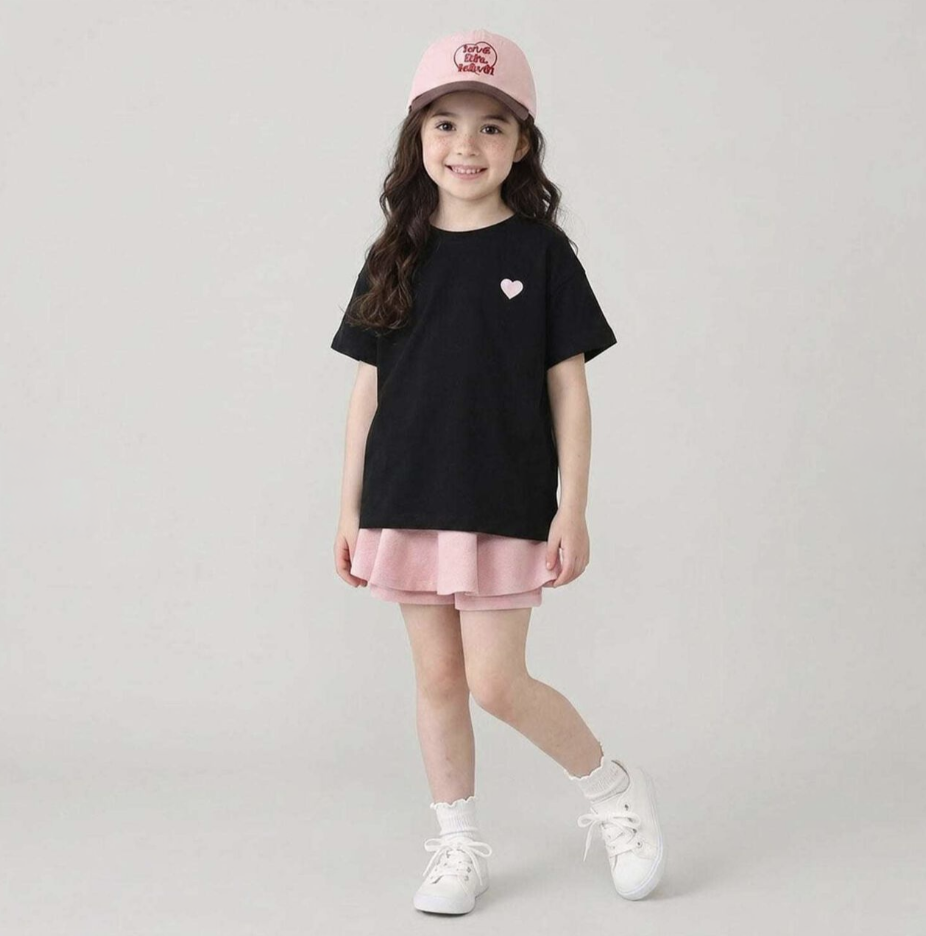 【Lycee mine】【100%純棉】女童百搭重複穿 A字版型T恤 2件組／兩件組 👕👕🌿