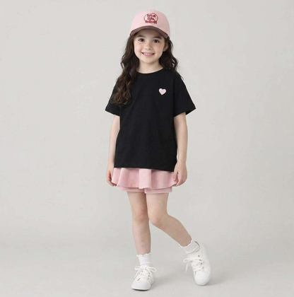 【Lycee mine】【100%純棉】女童百搭重複穿 A字版型T恤 2件組／兩件組 👕👕🌿